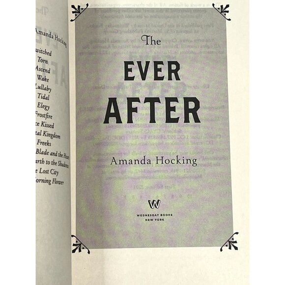 The Ever After Amanda Hocking Omte Origins Trylle Series Book 3 YA Fantasy - Picture 4 of 5
